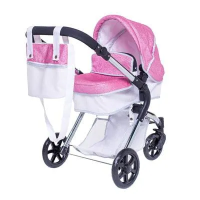 Roma Stephanie Single Dolls Pram - Sparkle 3  years 78cm