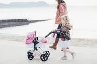 Roma Stephanie Single Dolls Pram - Sparkle 3  years 78cm
