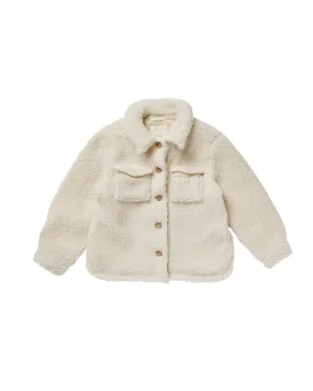 Rylee & Cru Natural Shearling Chore Coat