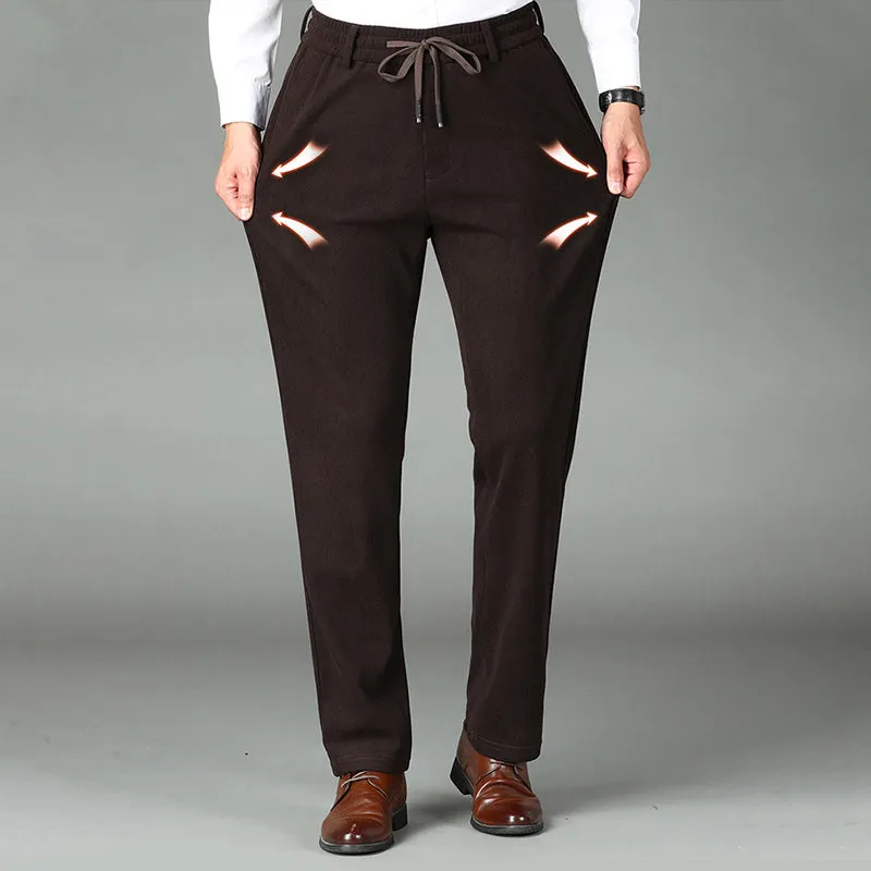 ⏳Save 55% Today🔥Men's Thickened Elastic Waist Corduroy Pants👖