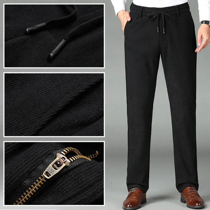 ⏳Save 55% Today🔥Men's Thickened Elastic Waist Corduroy Pants👖