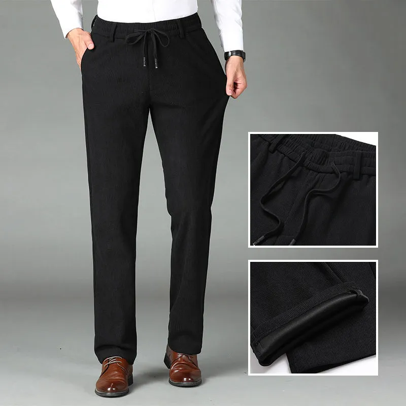 ⏳Save 55% Today🔥Men's Thickened Elastic Waist Corduroy Pants👖