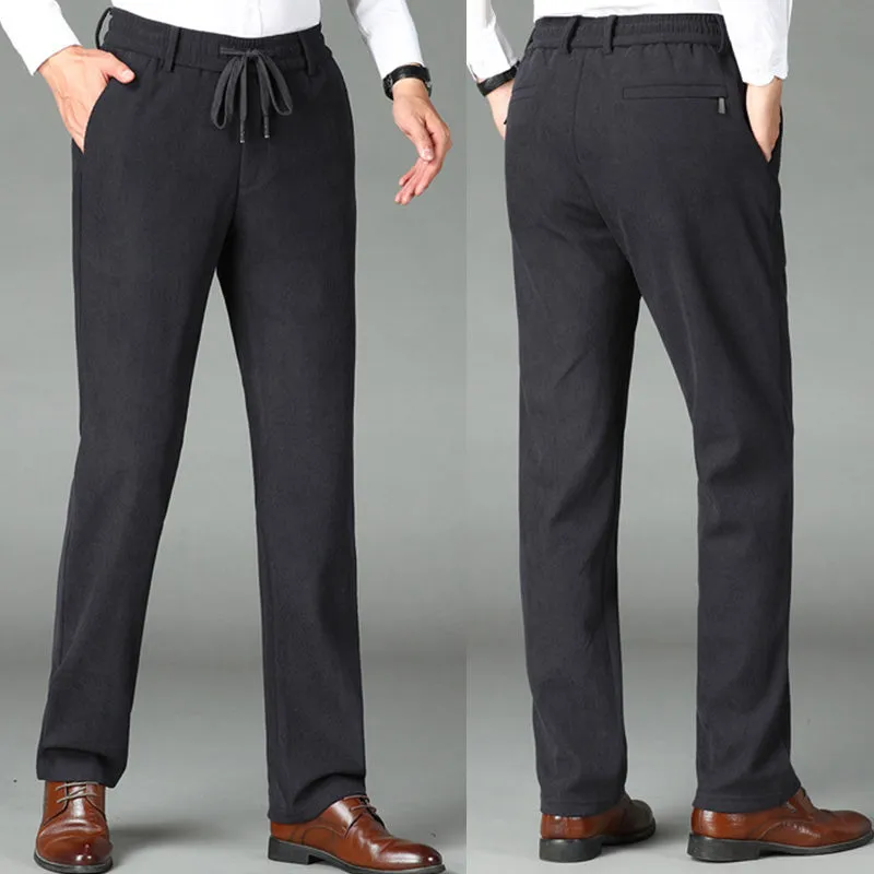 ⏳Save 55% Today🔥Men's Thickened Elastic Waist Corduroy Pants👖
