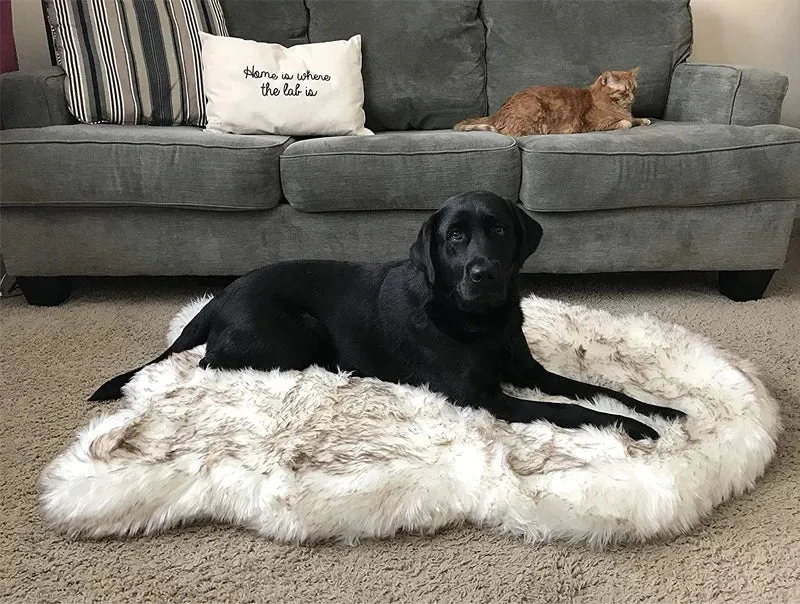 Soft Cozy Thick Faux Fur Pet Dog  Sleeping Mat