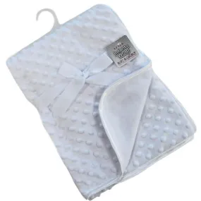 Soft Touch Popcorn Blanket-White