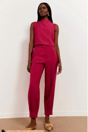 Sourse Burgundy Pants
