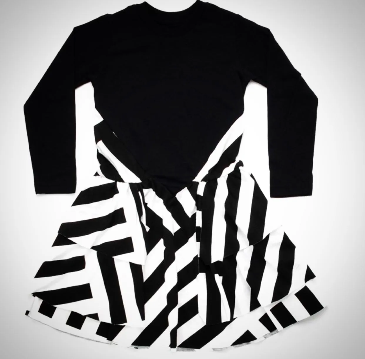 Striped Layered Dress