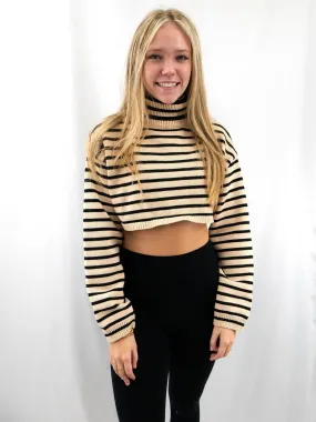 Super Cropped Turtle Neck