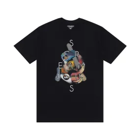 T-Shirt SKULL BLACK