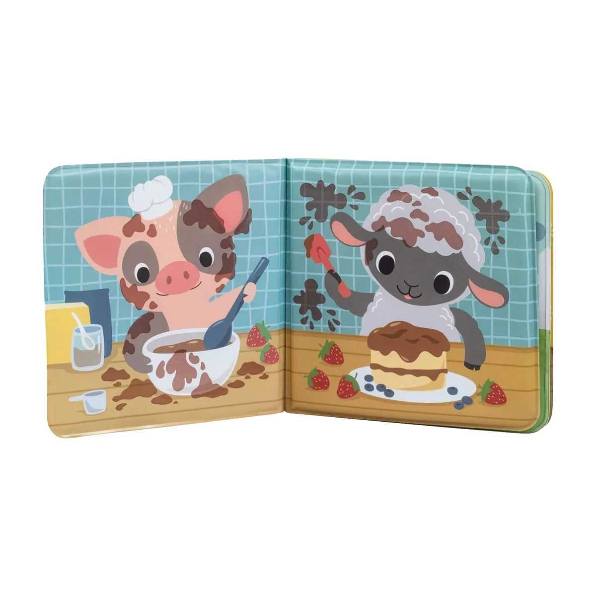 Tiger Tribe Bath Book - Messy Farm