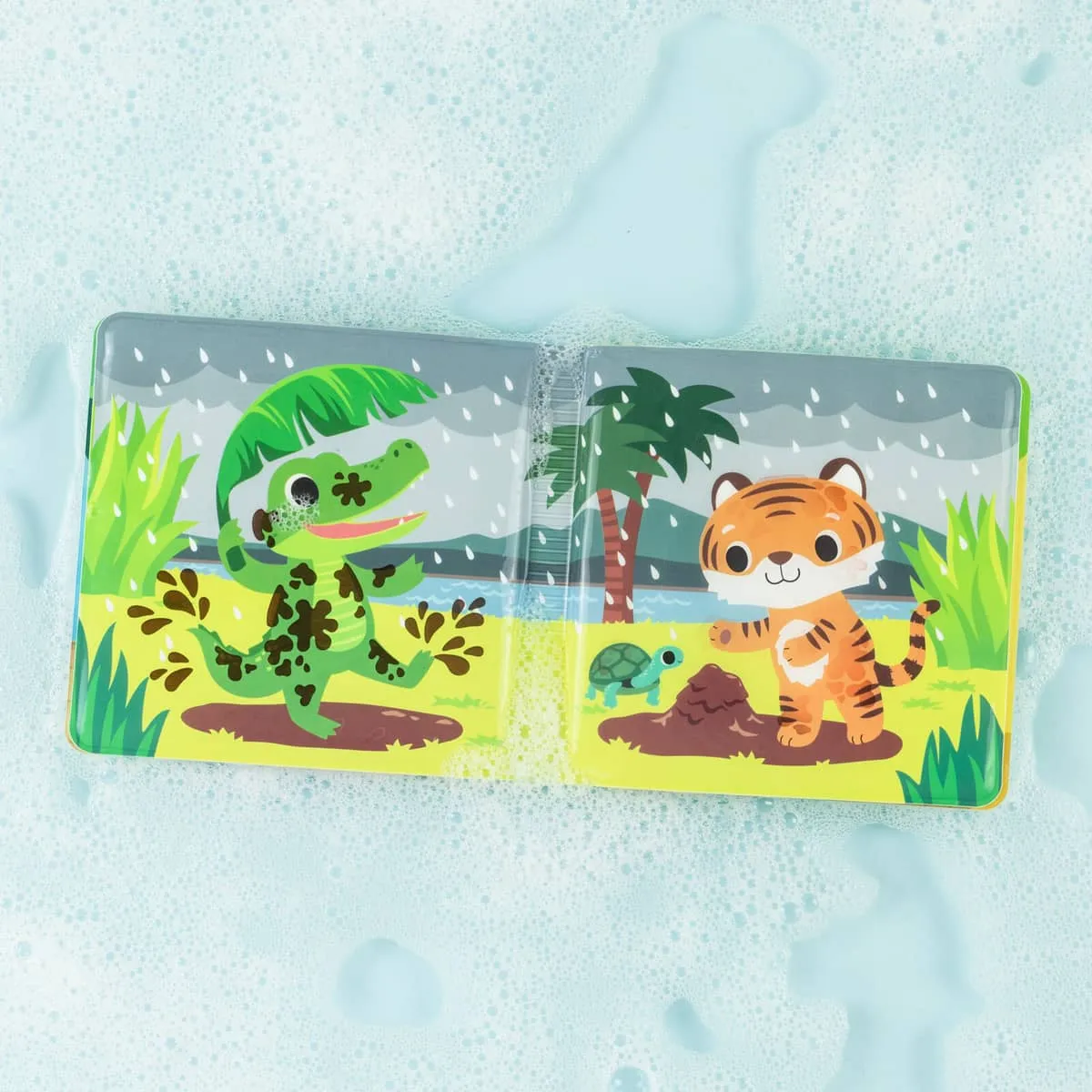 Tiger Tribe Bath Book - Messy Jungle