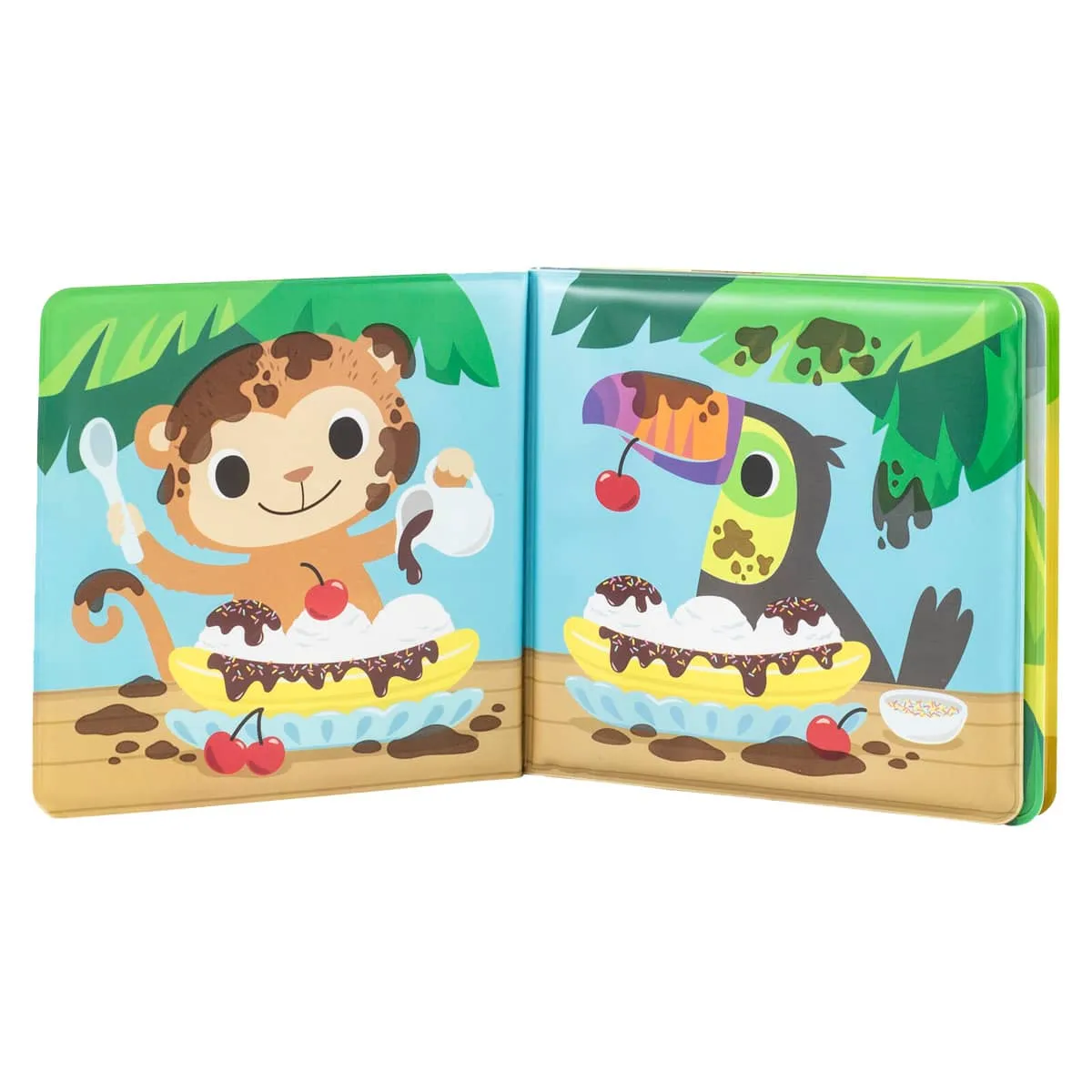 Tiger Tribe Bath Book - Messy Jungle