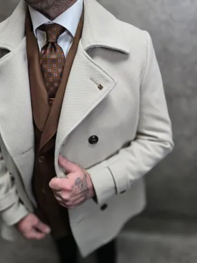 Torre Bran Beige DB Overcoat