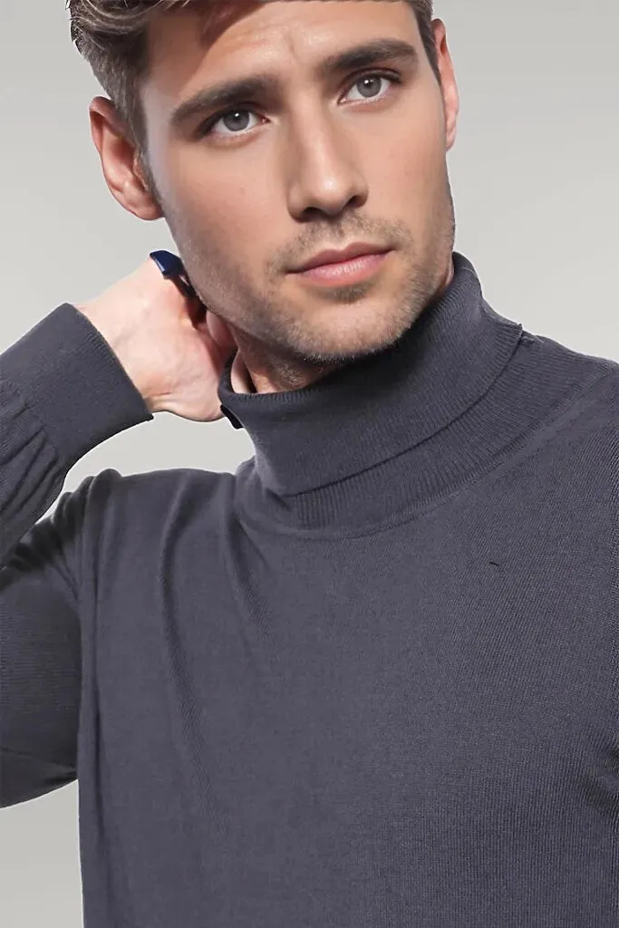Turtleneck Smoked Sweater | Wessi