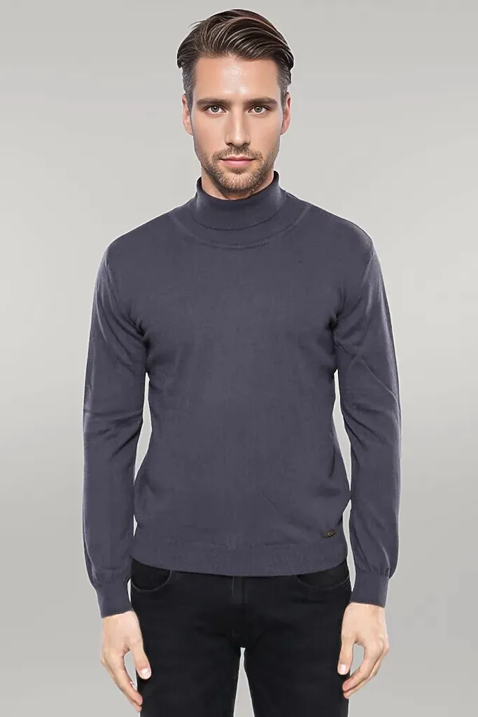 Turtleneck Smoked Sweater | Wessi