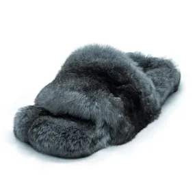 VANCOUVER - Chinchilla fur slippers