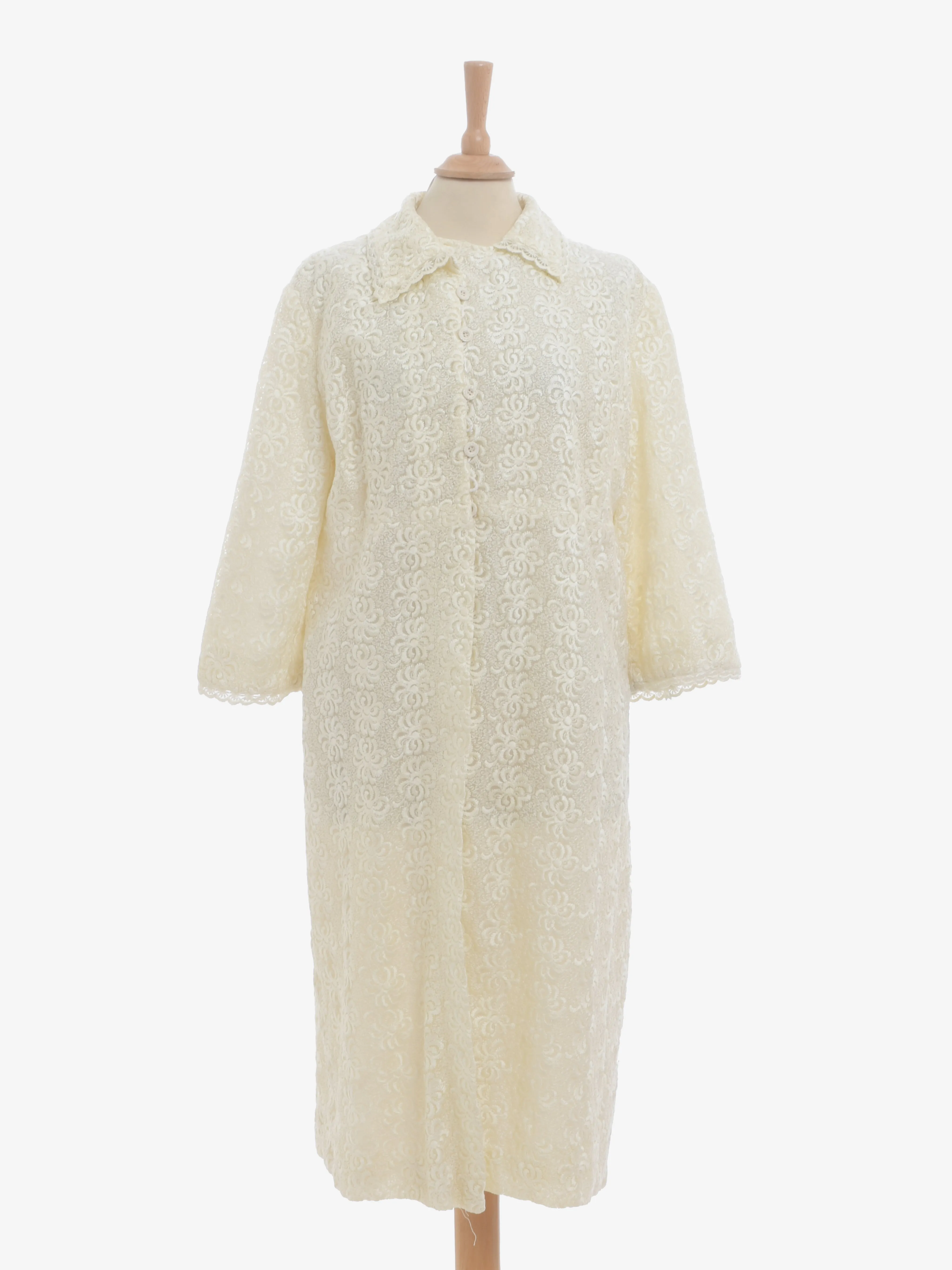 Vintage Lace Overcoat
