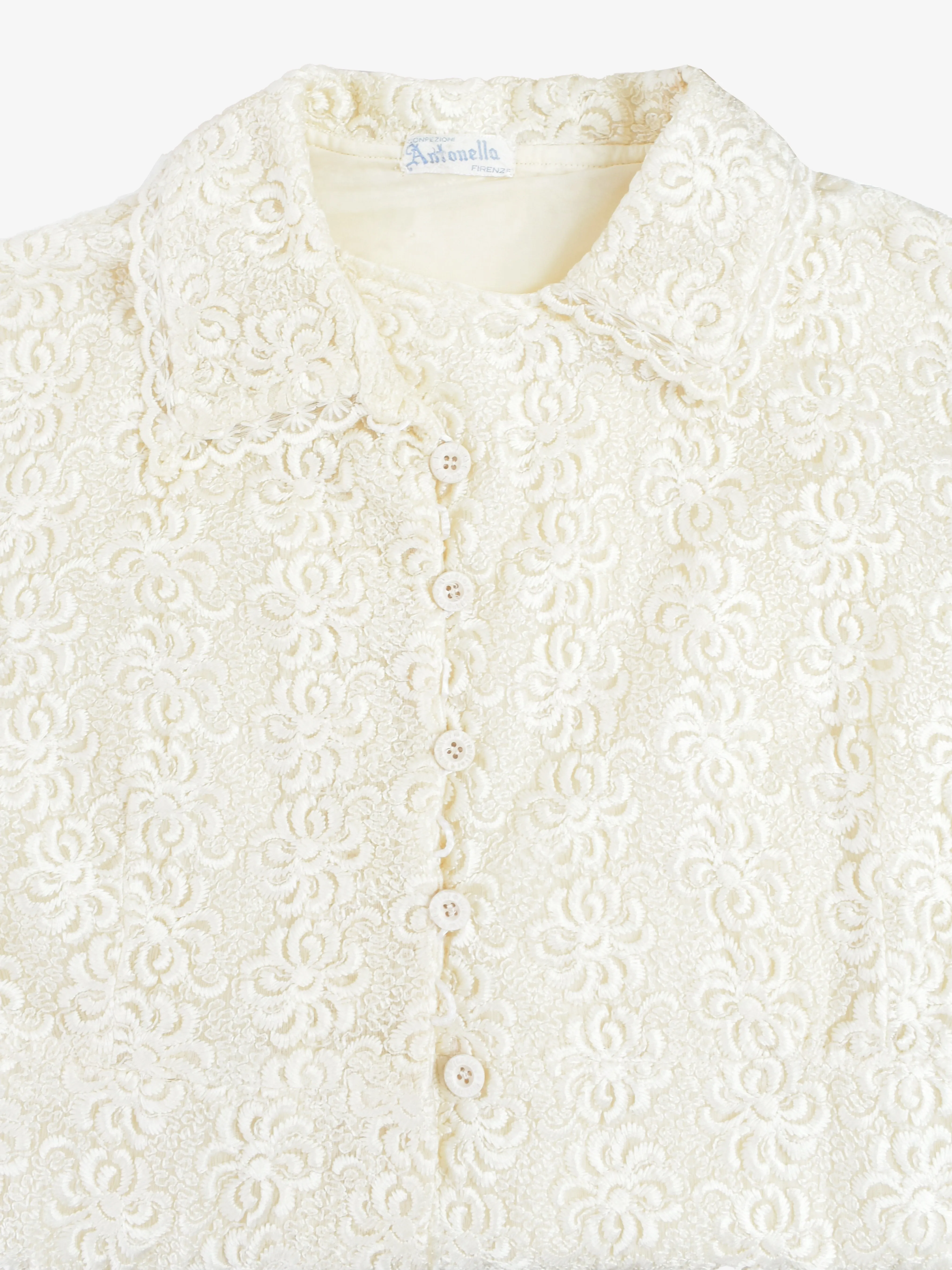 Vintage Lace Overcoat