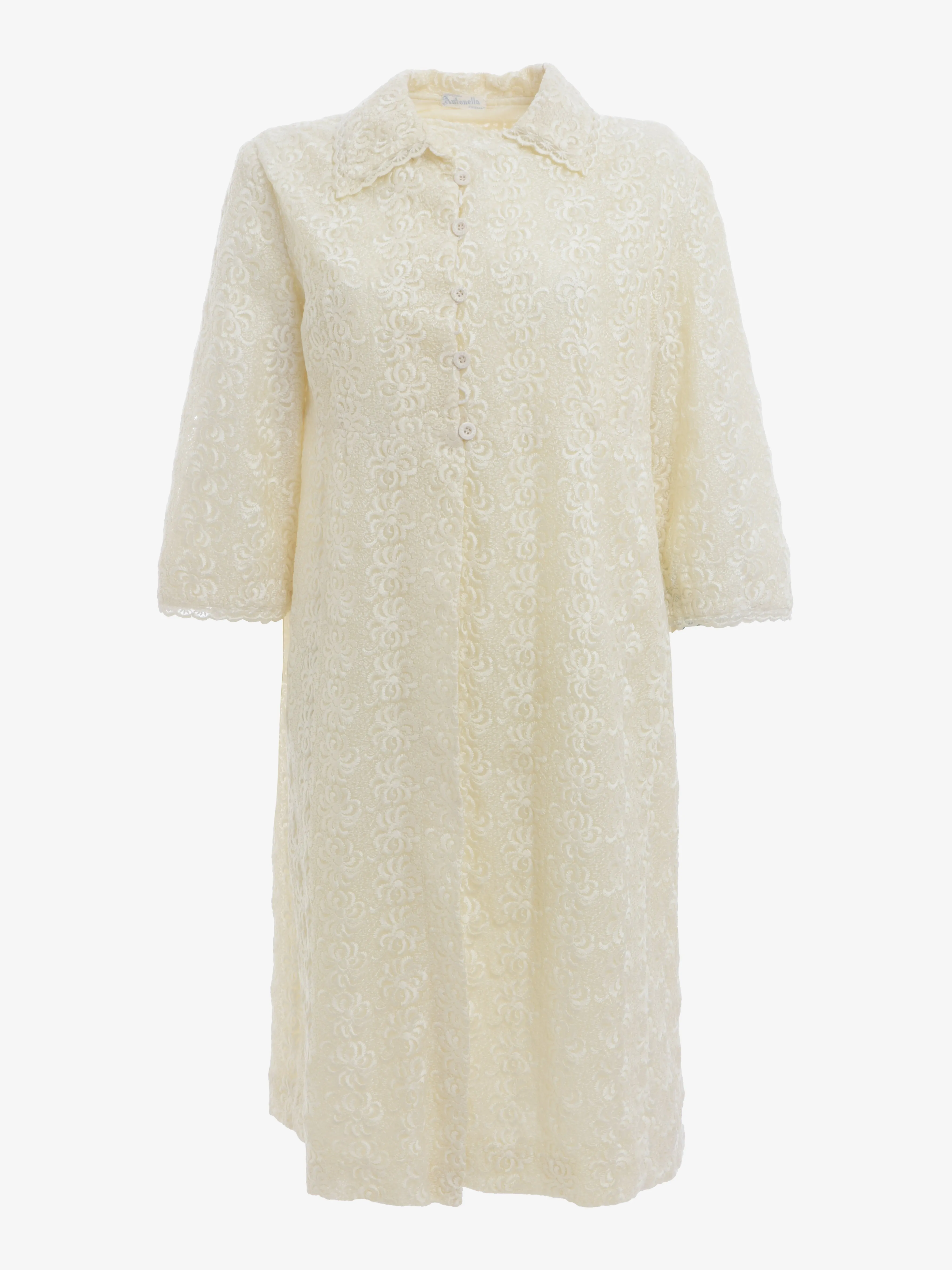 Vintage Lace Overcoat