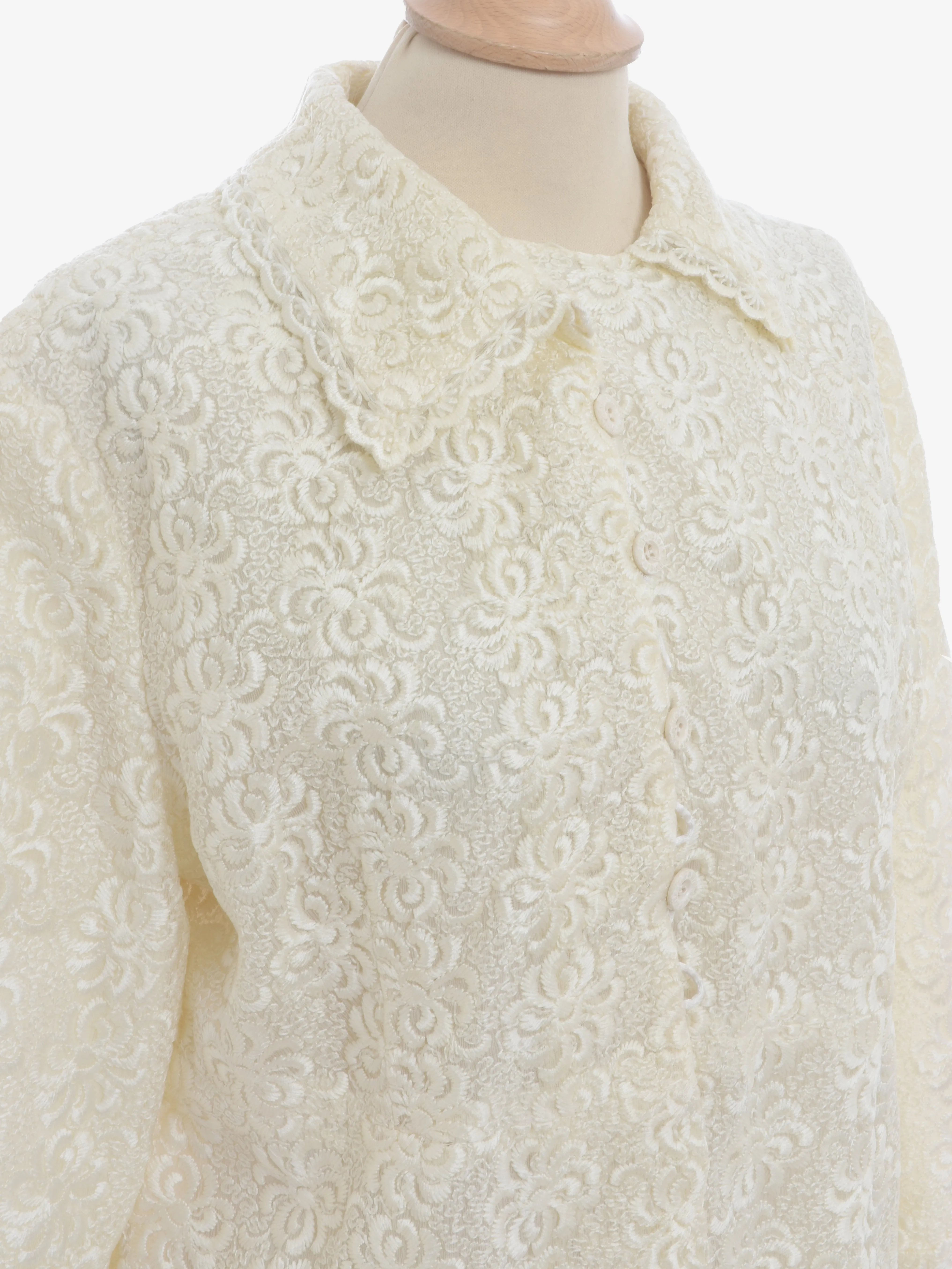 Vintage Lace Overcoat