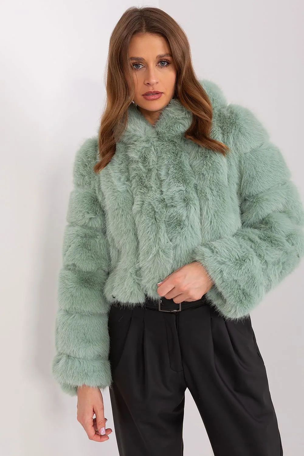 Women’s Lightweight Fur-Style Spring Jacket