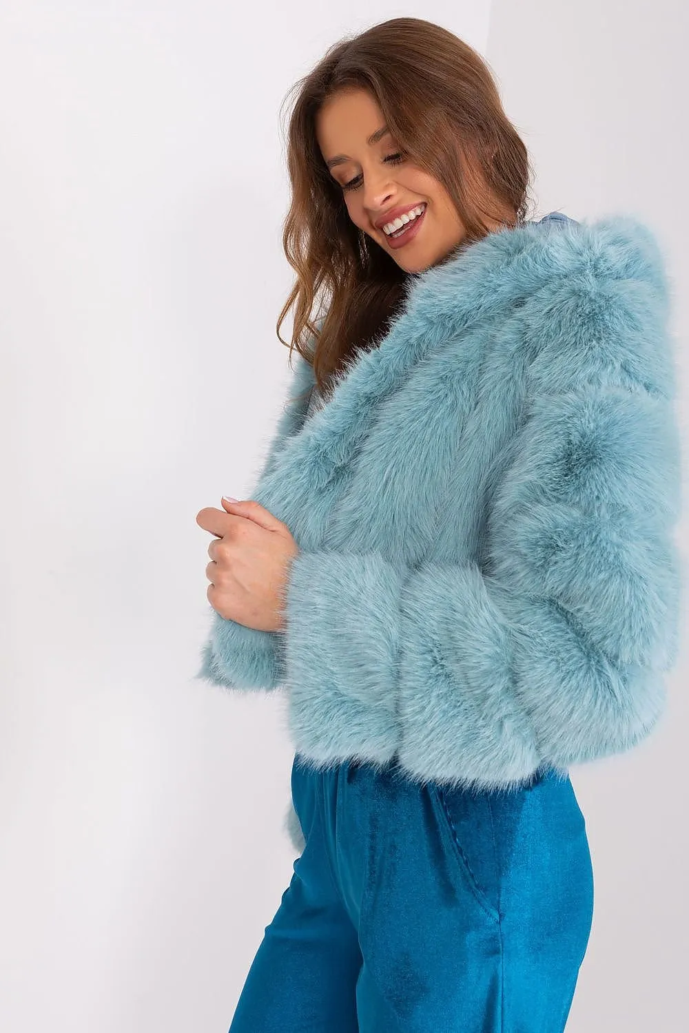 Women’s Lightweight Fur-Style Spring Jacket