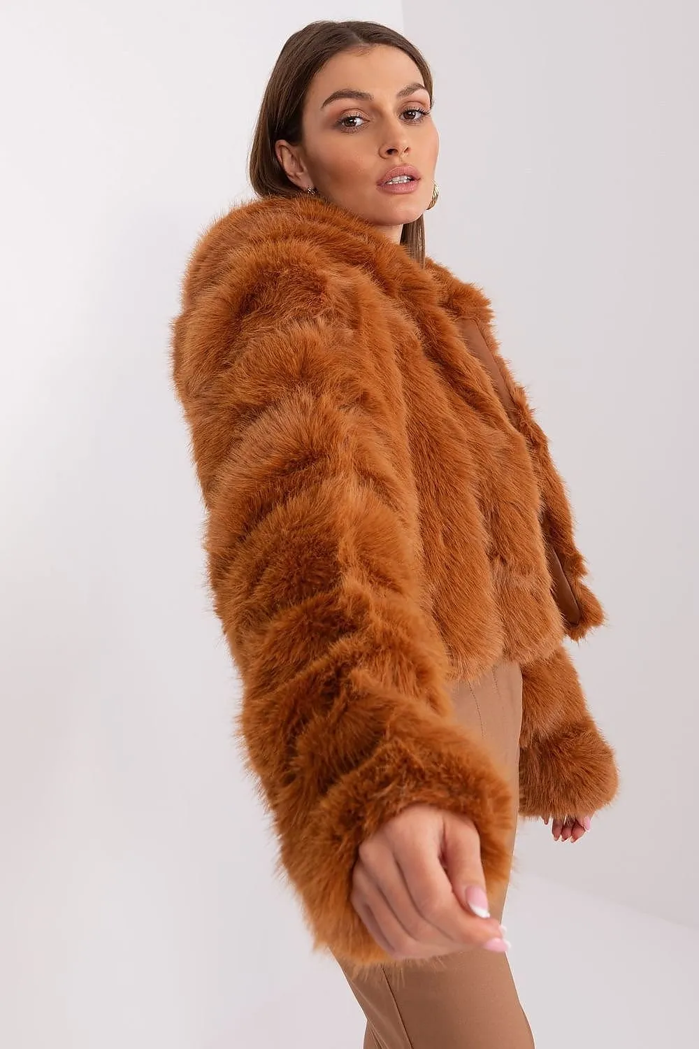 Women’s Lightweight Fur-Style Spring Jacket