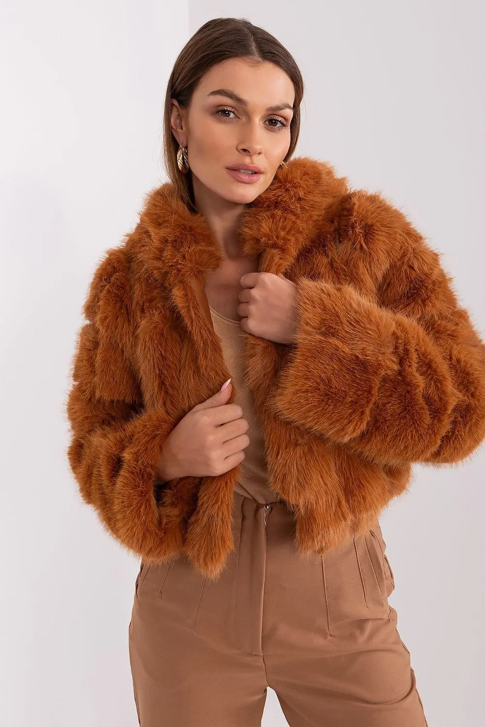 Women’s Lightweight Fur-Style Spring Jacket