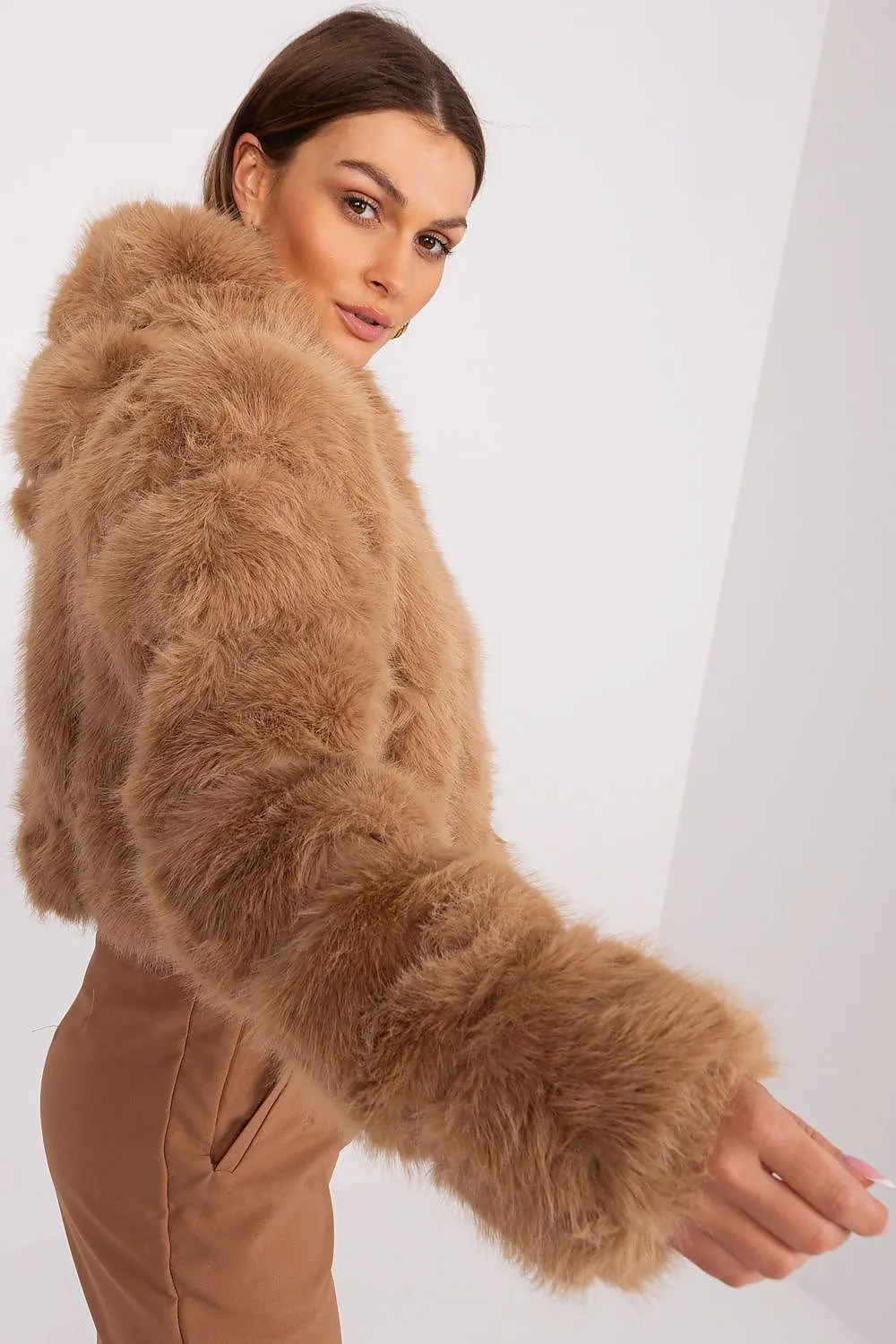 Women’s Lightweight Fur-Style Spring Jacket