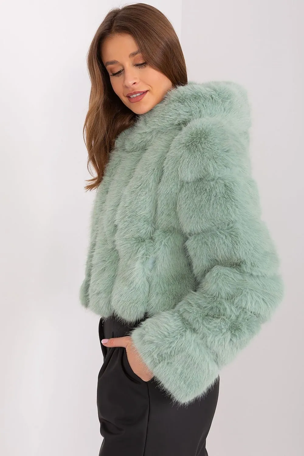 Women’s Lightweight Fur-Style Spring Jacket