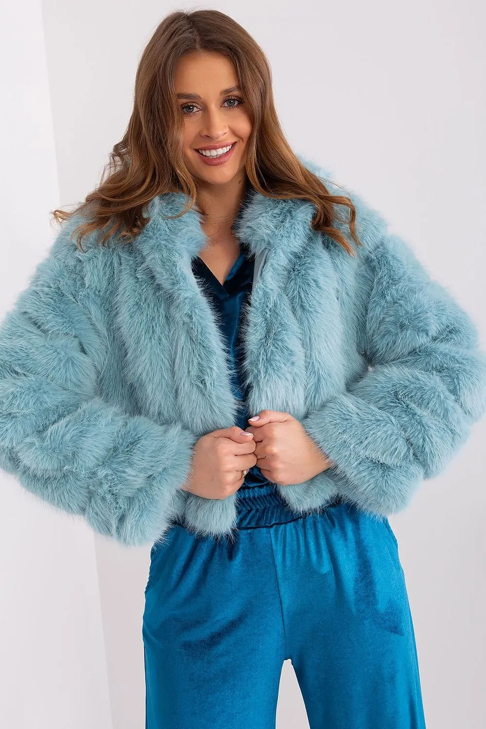 Women’s Lightweight Fur-Style Spring Jacket