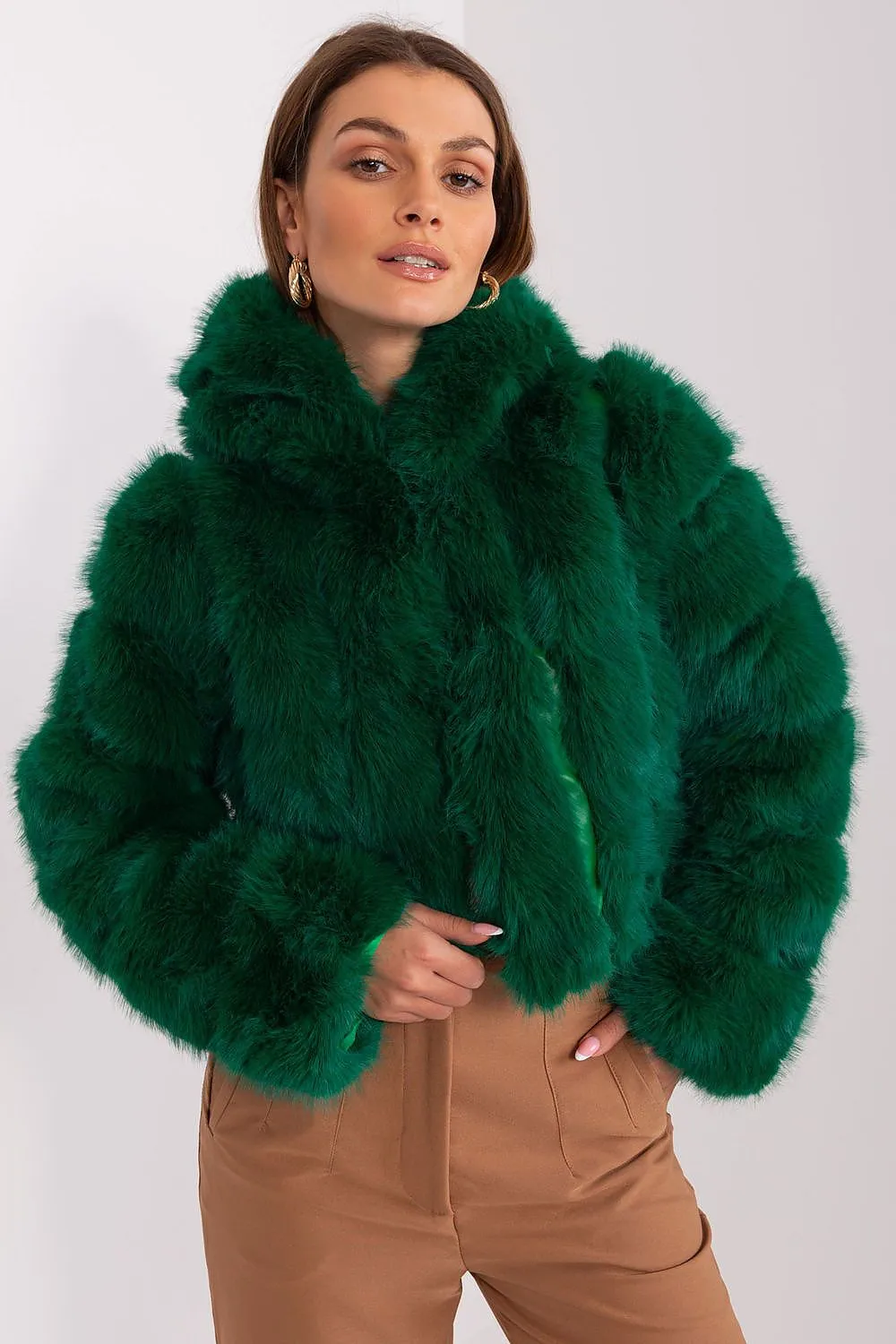 Women’s Lightweight Fur-Style Spring Jacket