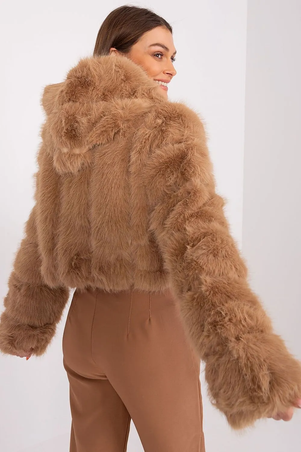 Women’s Lightweight Fur-Style Spring Jacket