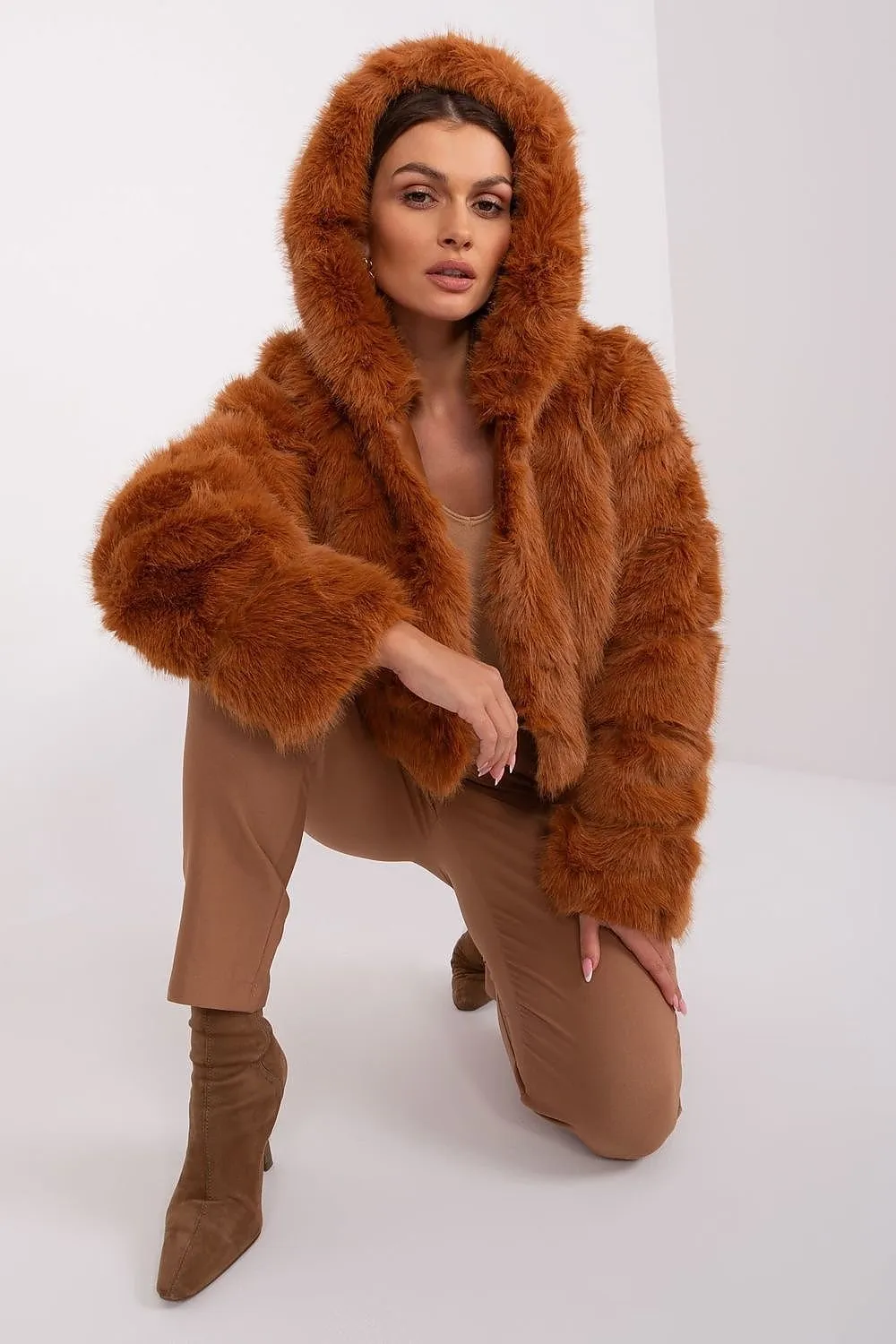 Women’s Lightweight Fur-Style Spring Jacket