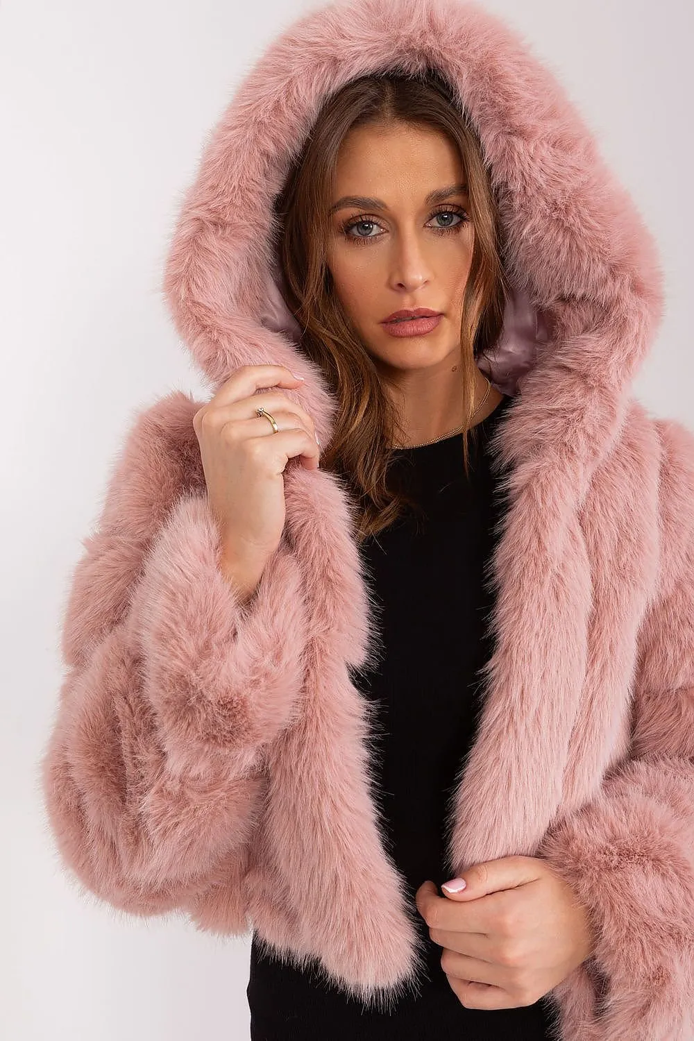 Women’s Lightweight Fur-Style Spring Jacket
