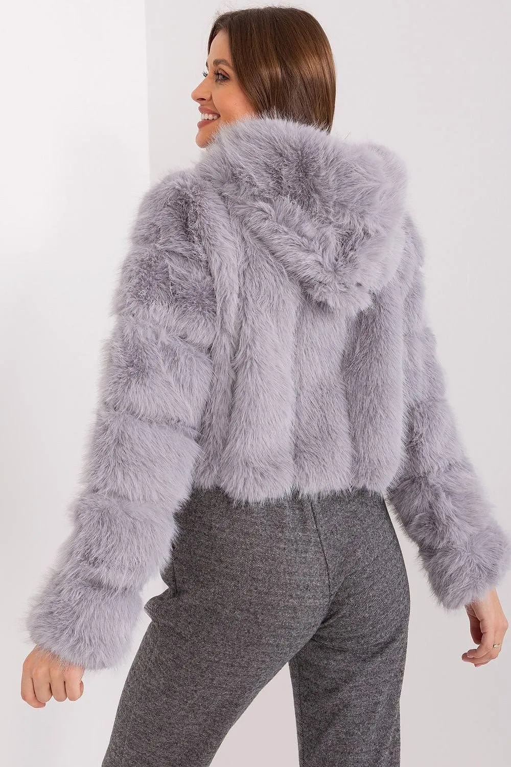Women’s Lightweight Fur-Style Spring Jacket