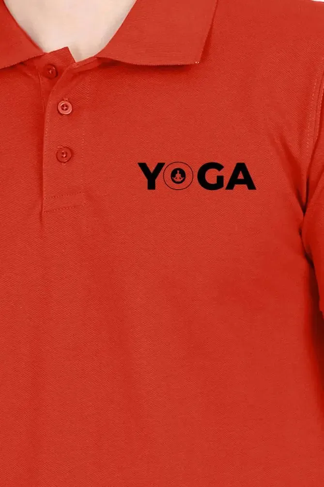 Yoga Polo Half Sleeve T-Shirt