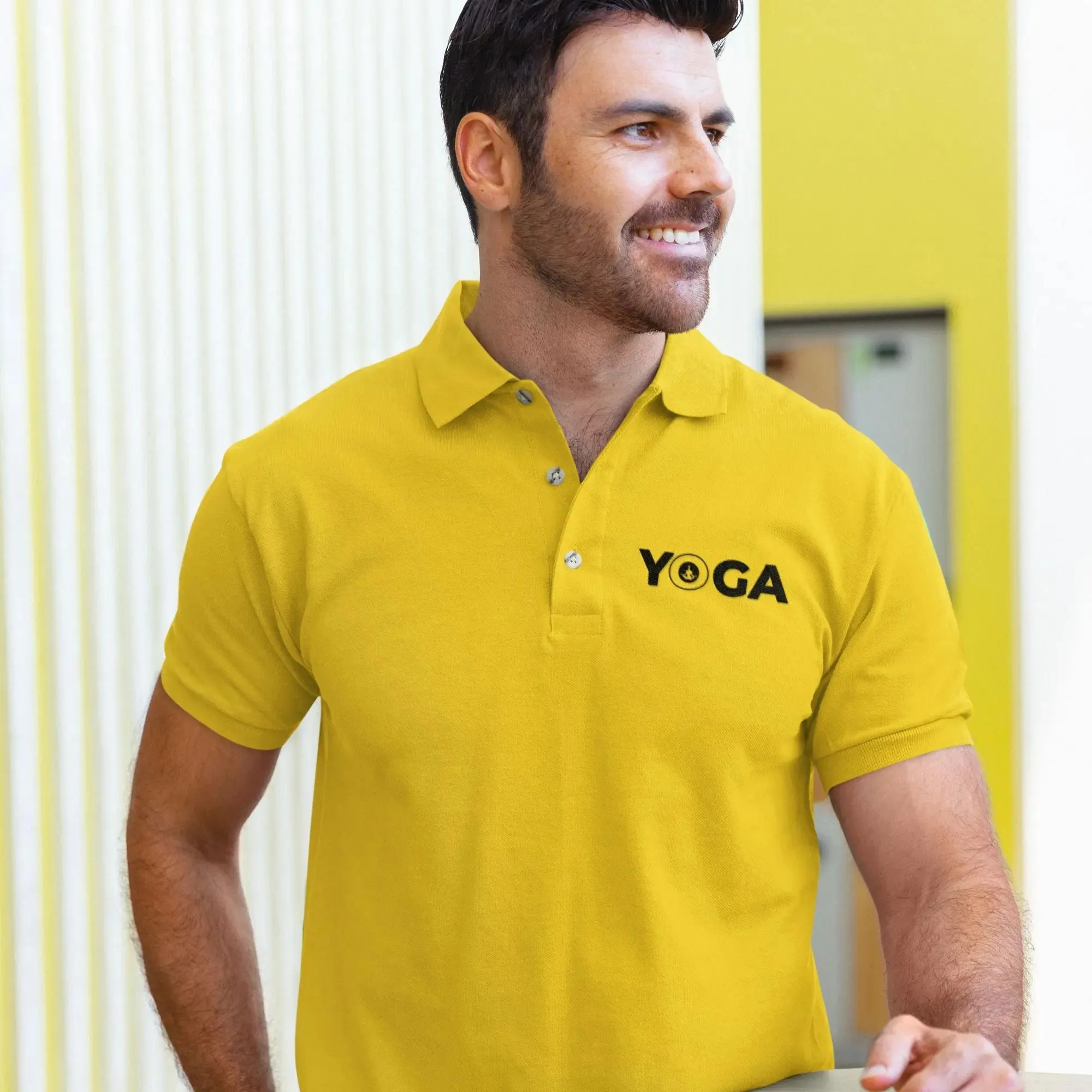 Yoga Polo Half Sleeve T-Shirt