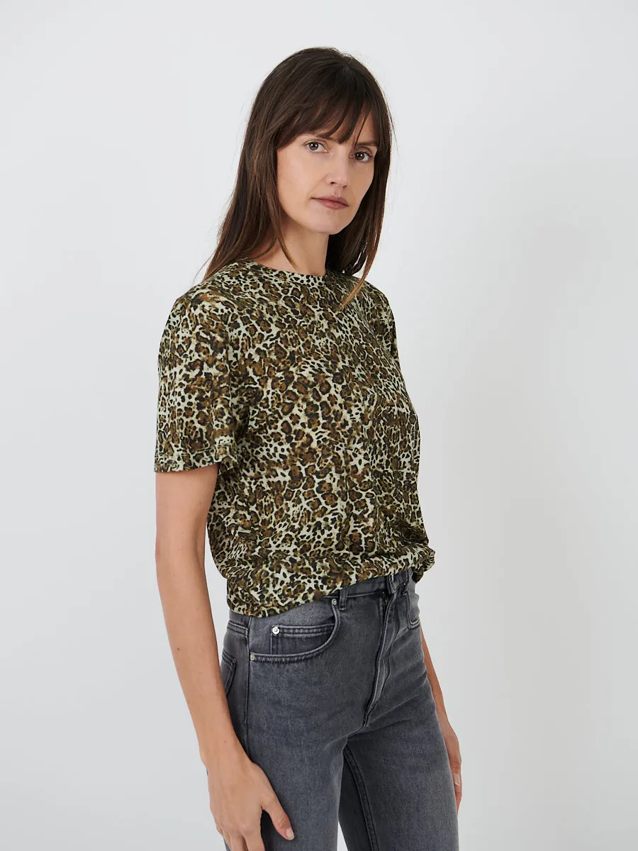 Zewel Tee Shirt in Leopard