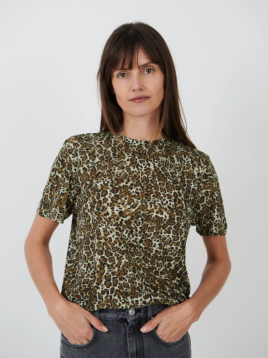 Zewel Tee Shirt in Leopard